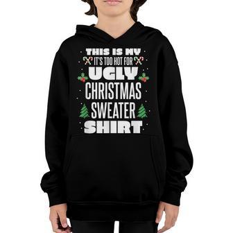 Ugly Christmas Sweater For Men Women Kids Funny Xmas Youth Hoodie - Thegiftio UK