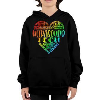 Ultrasound Tech Lgbt For Women Girls Students Er Cna Rn Nurs Youth Hoodie - Thegiftio UK