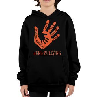 Unity Day Orange Kids Be Kind Women End Bullying Youth Hoodie - Thegiftio UK