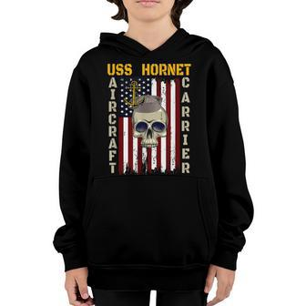 Uss Hornet Veterans Day Dad Boy Son Grandpa Youth Hoodie - Seseable