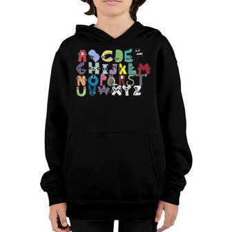 Villain Letter Abc Costume Boys Matching Evil Alphabet Lore V3 Youth Hoodie - Thegiftio UK