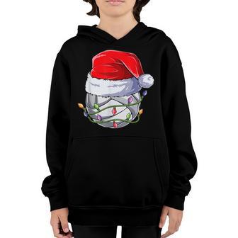 Volleyball Christmas Boy Apparel Funny Santa Women Girls Youth Hoodie - Thegiftio UK