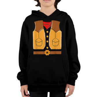 Western Cowboy Halloween Funny For Men Women Youth Hoodie - Thegiftio UK