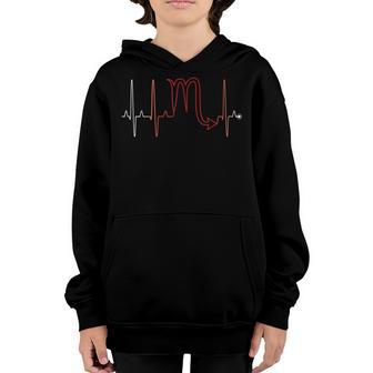 Womens Scorpio Queen Afro Melanin Girl Birthday For Black Women V8 Youth Hoodie - Thegiftio UK