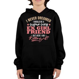 Womens Worlds Best Ex Girl Friend V2 Youth Hoodie - Thegiftio UK