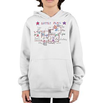 Battle Plan Christmas Home Kids Hand Dawn Alone Youth Hoodie - Thegiftio UK