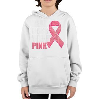 Breast Cancer For Boys Kids Toddlers Youth Hoodie - Thegiftio UK