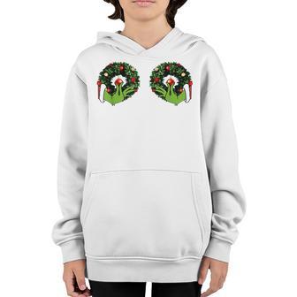 Chest Nuts Funny Matching Chestnuts Christmas Womens Girls Youth Hoodie - Thegiftio UK