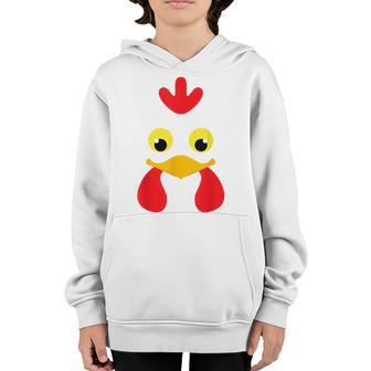 Chicken Halloween Costume Funny Kids Adults Men Women Youth Hoodie - Thegiftio UK