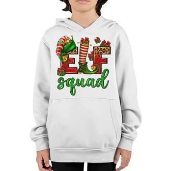 Christmas Elf Squad Funny Xmas Family Matching Pajama Kids V2 Youth Hoodie - Thegiftio UK