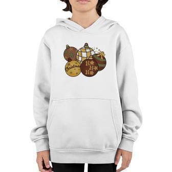Christmas Ho Ho Ho Ornament Youth Hoodie - Thegiftio UK