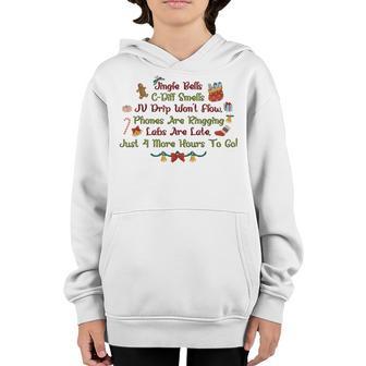 Christmas Nursing Nursing School T Youth Hoodie - Thegiftio UK