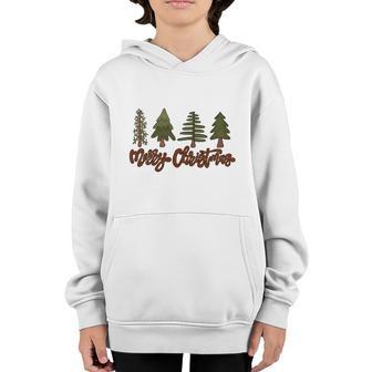 Christmas Tree Merry Christmas V2 Youth Hoodie - Thegiftio UK