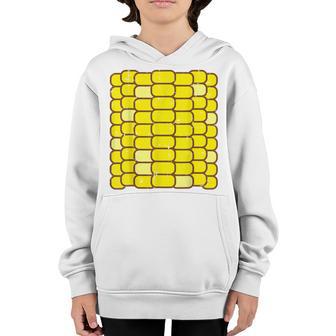 Corn Halloween Costume Funny Foodie Farmer Men Women Kids V2 Youth Hoodie - Thegiftio UK