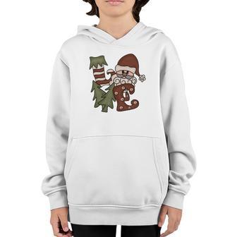Cute Christmas Santa Love Youth Hoodie - Thegiftio UK