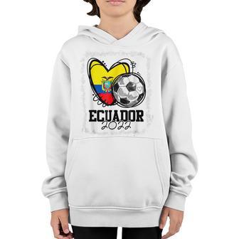 Ecuador Soccer Jersey - Ecuador Flag For Men Women Kids Youth Hoodie - Thegiftio UK
