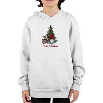 Funny Christmas Gnomes Merry Christmas Youth Hoodie - Thegiftio UK