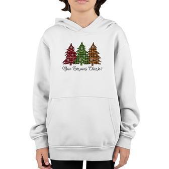 Funny Christmas You Serious Clark Youth Hoodie - Thegiftio UK