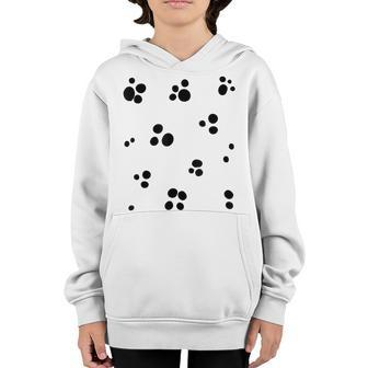 Funny Halloween Dalmatian Dog Costume Men Women Kids Youth Hoodie - Thegiftio UK