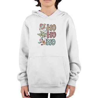 Funny Ho Ho Ho Christmas Youth Hoodie - Thegiftio UK