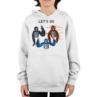 Gorilla Tag Monke Vr Gamer  For Kids Adults Ns  Youth Hoodie