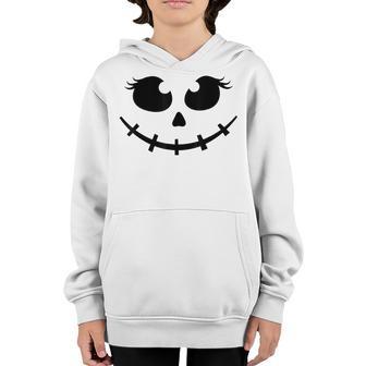 Halloween Costume Women Girls Jack-O-Lantern Pumpkin Youth Hoodie - Thegiftio UK