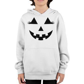 Halloween Pumpkin Face Costume Men Women Kids Youth Hoodie - Thegiftio UK