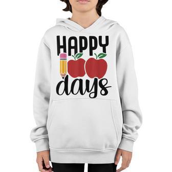 Happy 100 Days Of School 100Th Magical Day Teacher Love Kids Youth Hoodie - Thegiftio UK