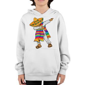 Hispanic Heritage Month Mexico Boy Men Dabbing Mexican Youth Hoodie - Thegiftio UK