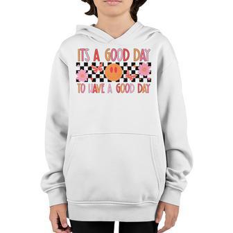 Its A Good Day To Have A Good Day Hippie Girl Inspirational Youth Hoodie - Thegiftio