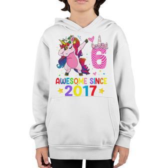 Kids 6 Years Old Gifts Unicorn Dabbing 6Th Birthday Girl Ns Youth Hoodie - Thegiftio UK