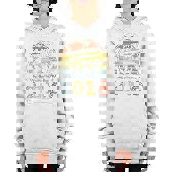 Kids 7 Year Old Awesome Since May 2016 7Th Birthday Youth Hoodie | Mazezy