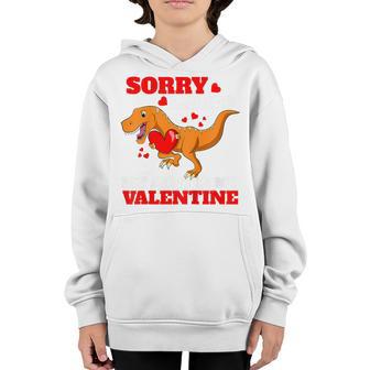 Kids Auntie Valentines Day For Aunt Is My Valentine Toddler Boy Youth Hoodie - Thegiftio UK