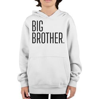 Kids Big Brother New Sibling Gift Pregnancy Announcement Youth Hoodie - Thegiftio UK