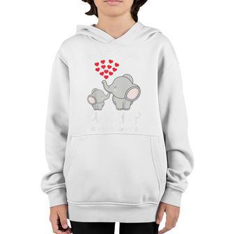 Kids Forget It Girls My Mom Is My Valentine Valentines Day Boys Youth Hoodie - Thegiftio UK