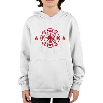 Kids Future Firefighter Kids Fire Fighter Badge Boy Girl Child Youth Hoodie - Seseable