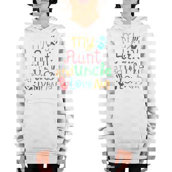 Kids My Aunt And Uncle Love Me Youth Hoodie - Thegiftio