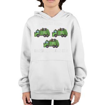 Kids Recycling Trash 3 Year Old Garbage Truck 3Rd Birthday Boy V2 Youth Hoodie - Thegiftio UK