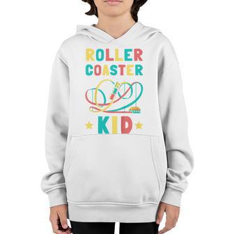 Kids Roller Coaster Kid Youth Hoodie - Thegiftio UK