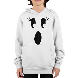 Kids Toddler Ghost Girls Halloween Youth Hoodie - Thegiftio UK