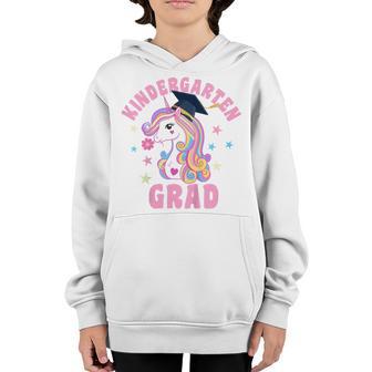Kids Unicorn Kindergarten Grad Kindergarten Graduation Youth Hoodie - Thegiftio UK