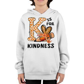 Kindness Unity Day Orange No Bullying Teachers Kids Youth Hoodie - Thegiftio UK