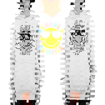 Last Day Of School Graduation Groovy Schools Out For Summer Youth Hoodie - Thegiftio UK