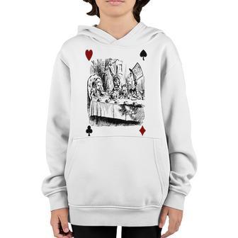 Madhatter Alice In Wonderland-Men Women Kids T Youth Hoodie - Thegiftio UK