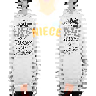 Masters Graduation My Niece Mastered It Class Of 2023 Youth Hoodie | Mazezy