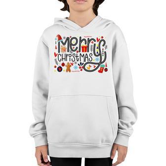 Merry Christmas Decoration Decor Family Xmas Kids Adults Youth Hoodie - Thegiftio UK