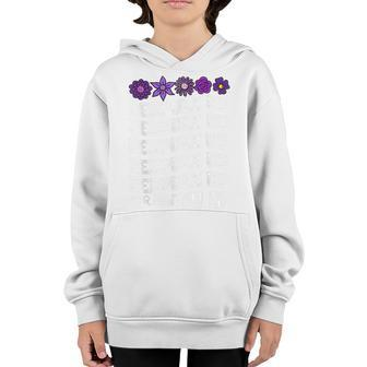 Purple Up For Military Kids April Month Of Military Child Youth Hoodie | Mazezy