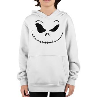 Spooky Ghost Face Halloween Men Women Kids V2 Youth Hoodie - Thegiftio UK