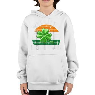 St Patricks Day Wee Little Hooligan Boy Kids Funny Youth Hoodie | Mazezy