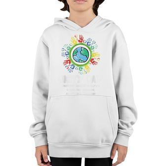 Together Against Bullying Orange Anti Bullying Unity Day Kid V3 Youth Hoodie - Thegiftio UK